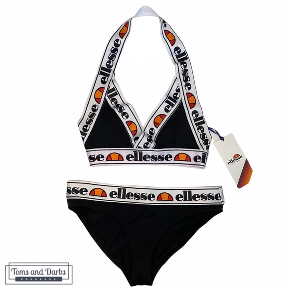 Ellesse Other - Ellesse Cheeky Bikini Swimsuit Set in Black
